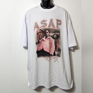 Men's Game Changer ASAP Rocky White T-shirt Size 3XL
